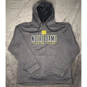 Notre Dame Fighting Irish Champion Pullover Hoodie Mens XL Polyester Sweatshirt